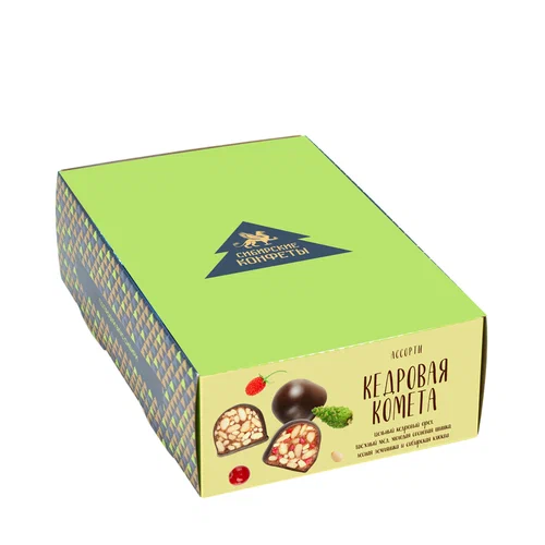  Кедровая комета Ассорти (9429) (классика, клюква, шишка, земляника), 540г   в Грозном