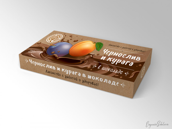 №2 Чернослив и курага в шоколаде, 220г в Грозном