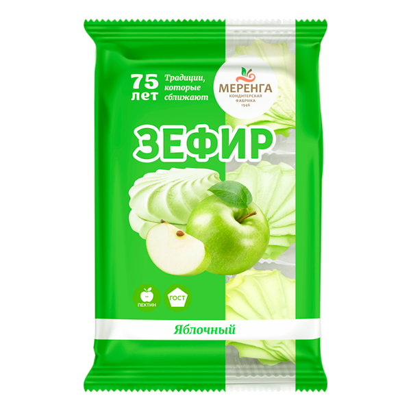 №1 Меренга Зефир Яблочный, 270г   в Грозном