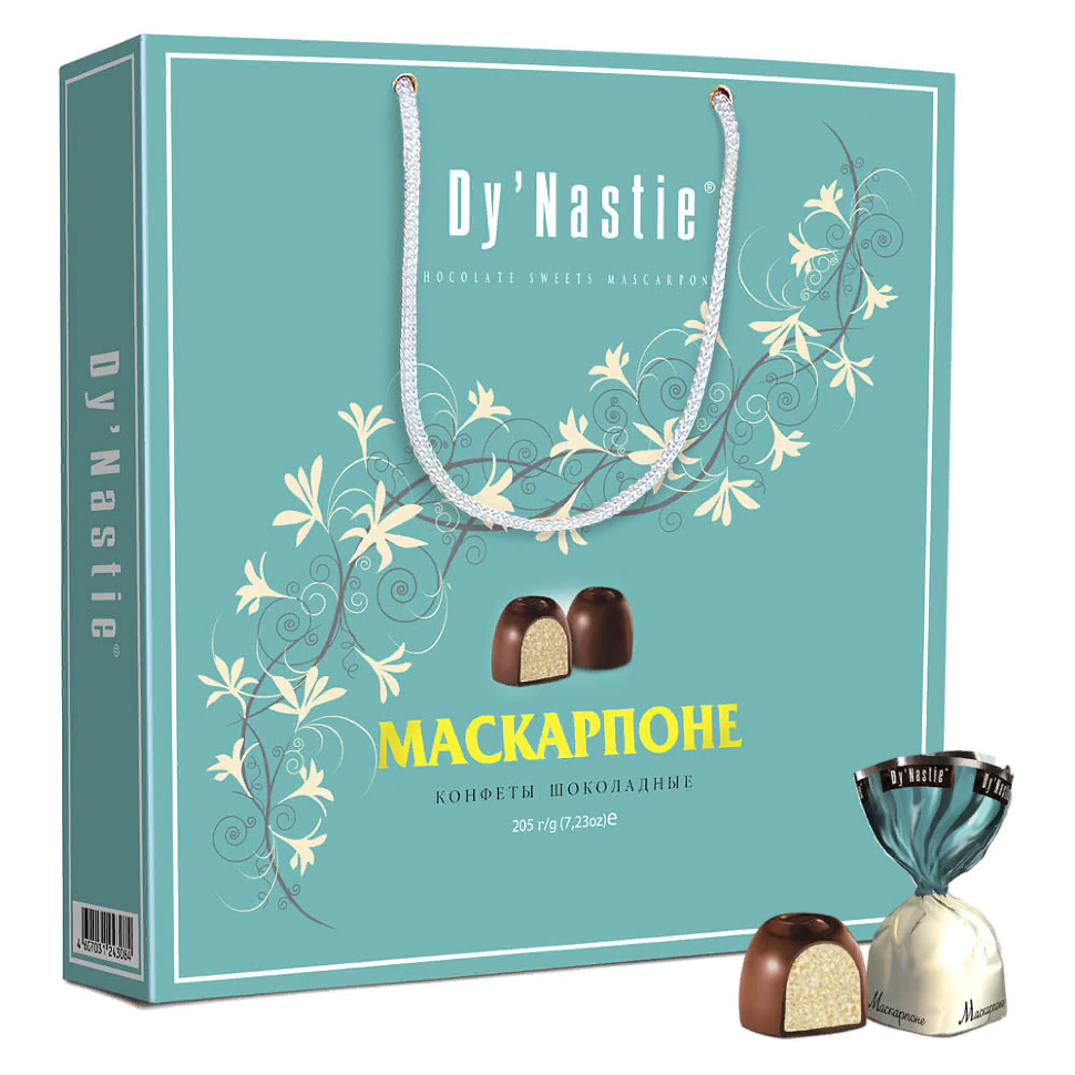  Династия Сумка 170г Конфеты "Маскапроне" в Грозном