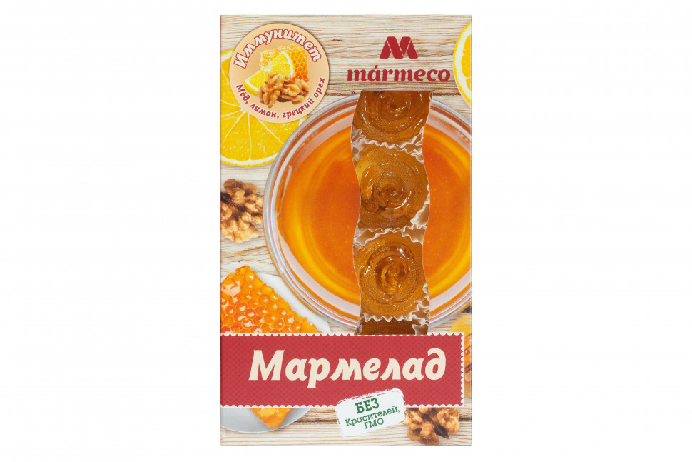  Мармелад "Иммунитет"  Мёд, лимон, грецкий орех, 180г  в Грозном